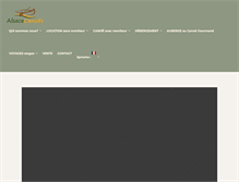 Tablet Screenshot of alsace-canoes.com